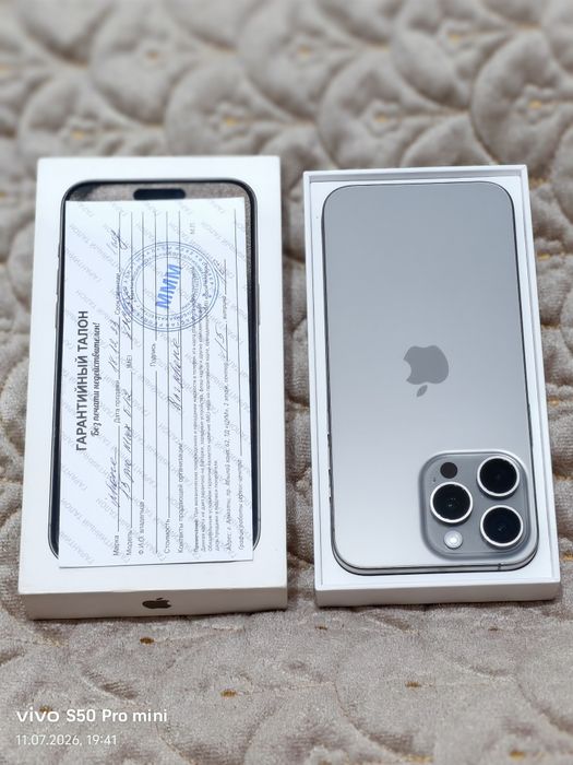 iPhone 15 Pro Max 512 gb ёмкость 90