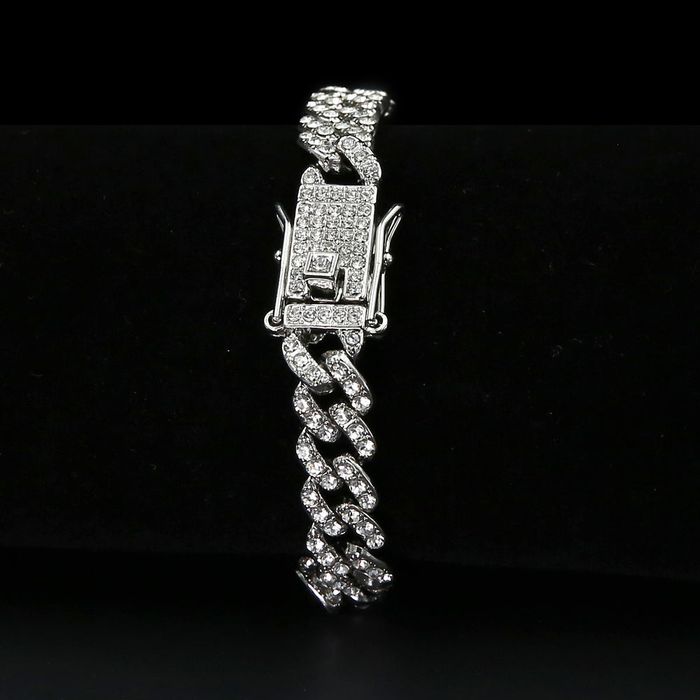 Brățară cuban silver