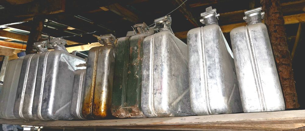 Канистры алюминиевые