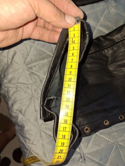 Pantaloni piele moto