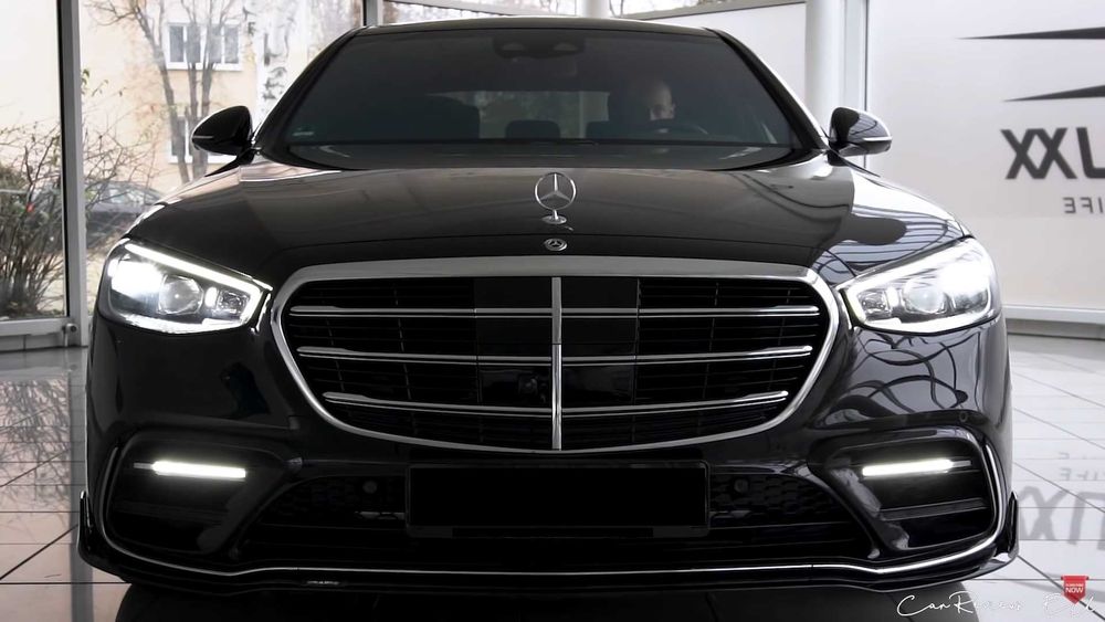 Решетки + DRL led светлини BRABUS Mercedes S-class W223 AMG Line
