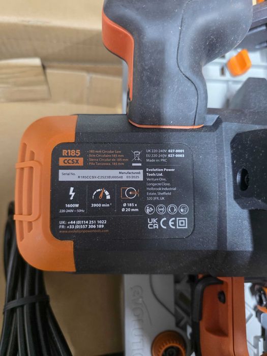 Fierastrau circular de mana  R185CCSX EU Evolution