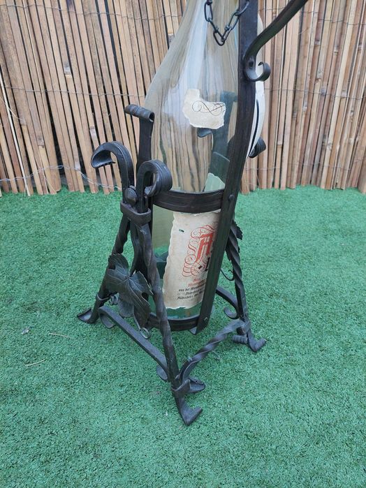 Шише със люлка ковано желязо