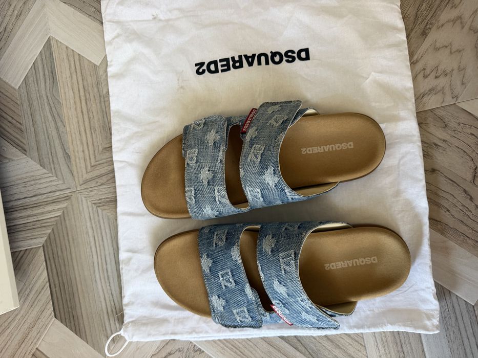 Dsquared мъжки чехли D2 Monogram 45 номер оригинални