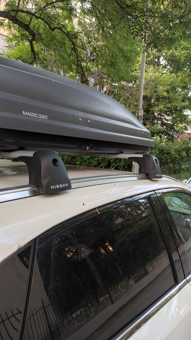 Nissan Qashqai J12 Багажник за покрив (напречни греди, рейлинг, релси)