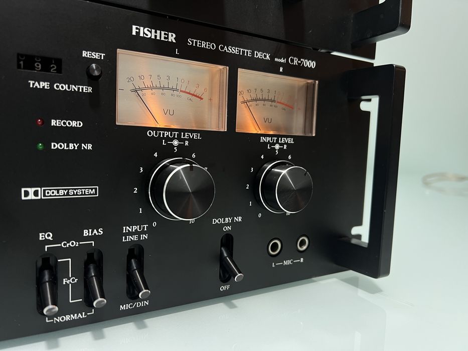 Deck Fisher CR-7000 si Tuner Fisher FM-7000