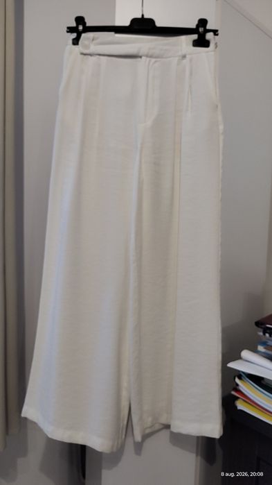 Pantaloni XS alb
