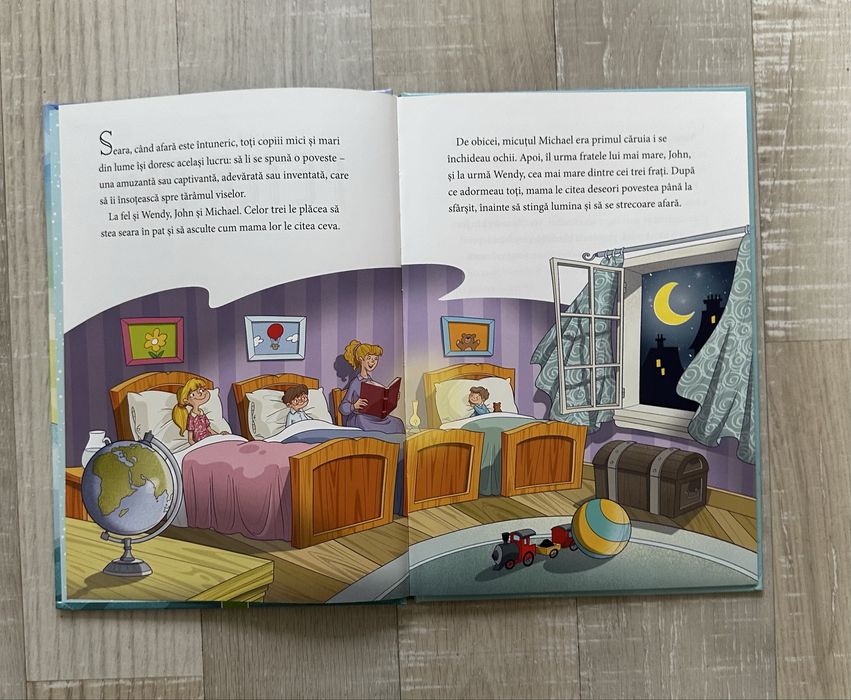 Carte copii ilustrată Peter Pan