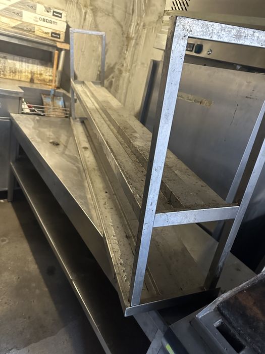 Оборудване за кухня: работни маси, машини и подаръци