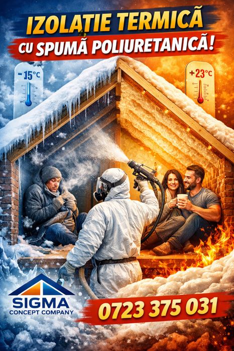 Termoizolatie cu spuma