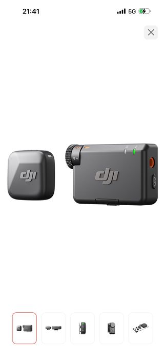 петличка dji mic mini 1 TX + 1 RX