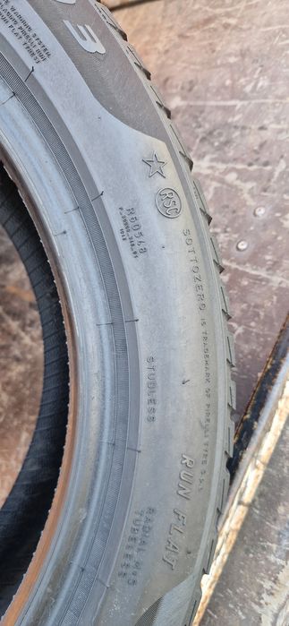 Set 4 Anvelope Pirelli 225 50 R18 M+S . Run-flat.  Dot 2021