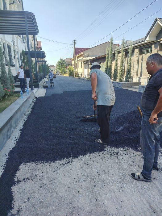 Арзон нархларда асфальт ёткирамиз