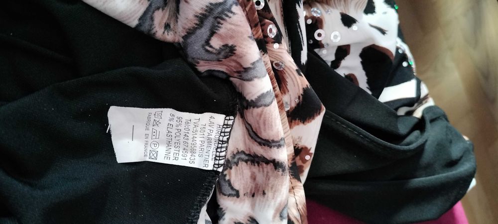 Официална къса рокля с пайети/камъни