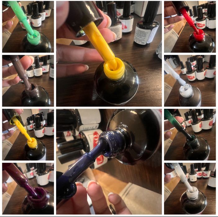 Лот 10 бр. Гел лак Без TPO