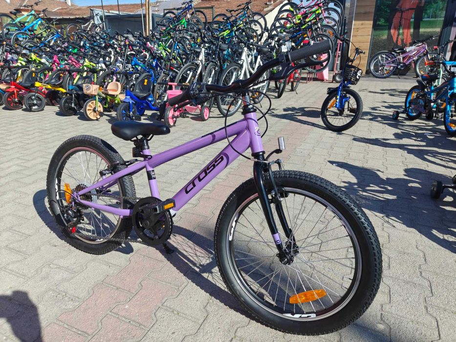 CROSS Велосипед 20" HARMONY лилав
