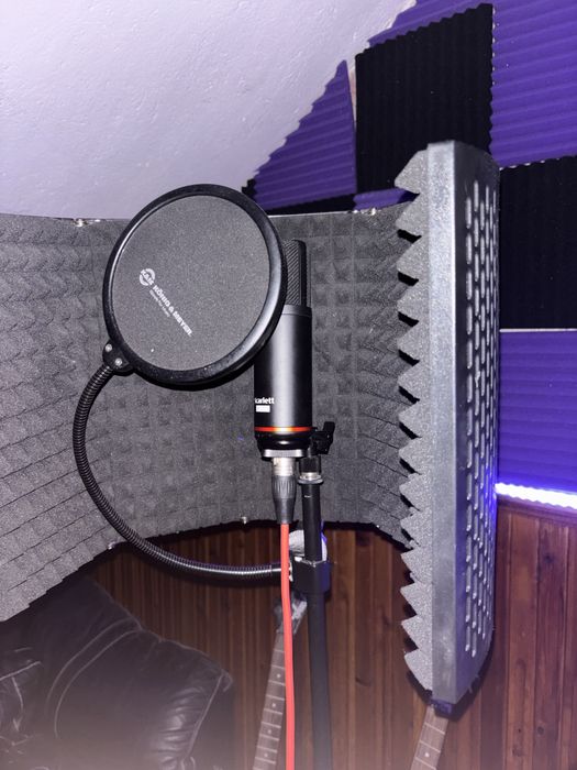 Микрофон Студиен и Аудиокарта