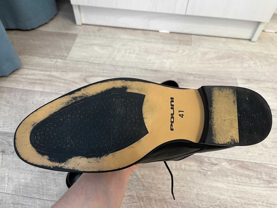 туфли из натуральной кожи.