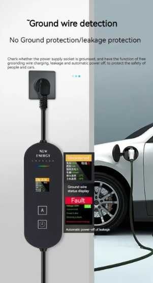 Зарядна Станция за Електромобил Зарядно за Електромобил ND-EV CHARGER 7 KW 32A