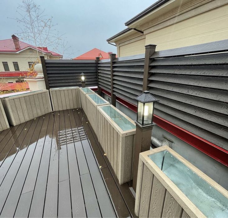 Жалюзи из металла из дпк и Алюминий