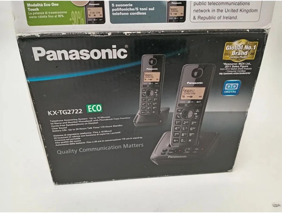 Panasonic KX-TG2722 Twin – Безжични телефони