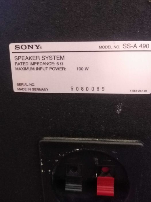 Boxe audio  Technics 70w si Sony 100w