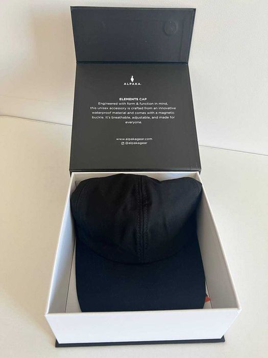 Кепка Alpaka Elements Cap, Черная.