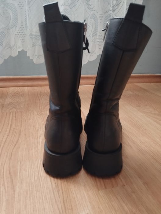 Дамски боти -естествена кожа