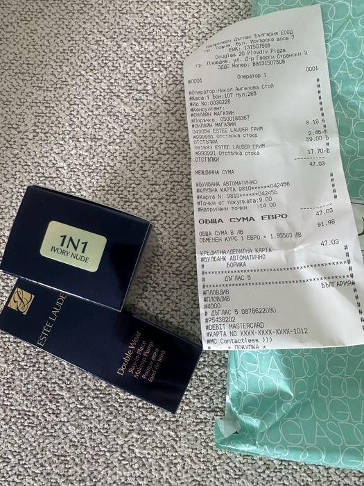 Estee Lauder фон дьо тен 1N1