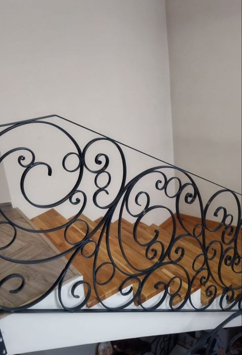 Balustrade din fier forjat