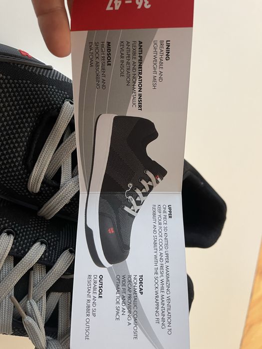 Работни обувки с бомбе Wurth Rambler 42 номер