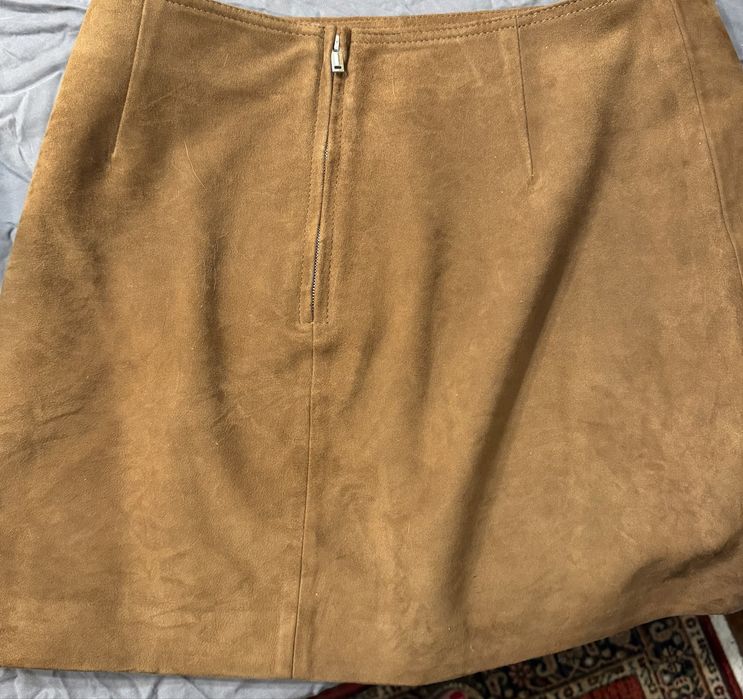 Fusta Massimo Dutti  piele naturala