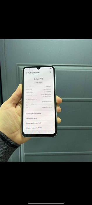 Samsung A15  ideal