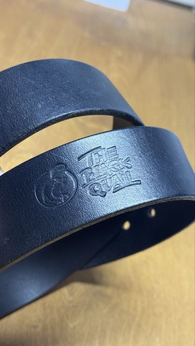 Ремень black quail кожаный