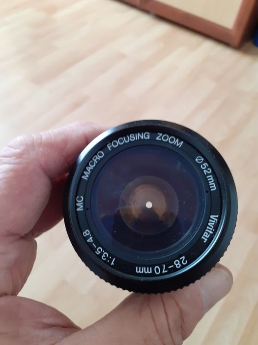 Vând două obiective foto(Vivitar,Chinon)Made in Japan,original