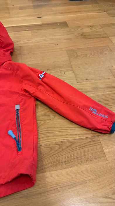 Trollkids Kid's Kvalvika Geaca - Softshell jacket - 5-6 ani (110)