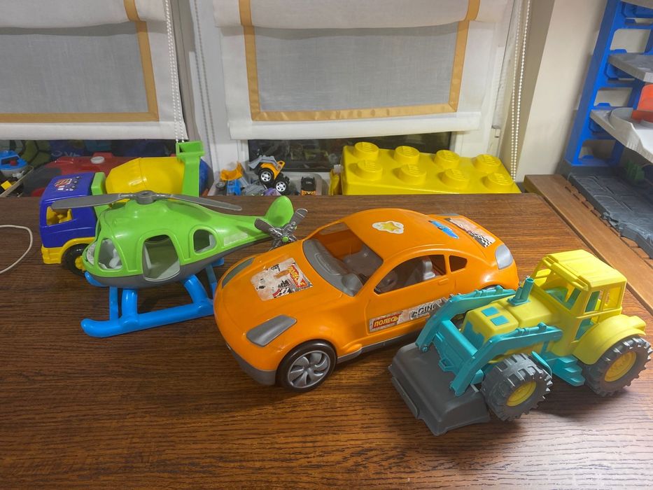 Машинки полесье и другие