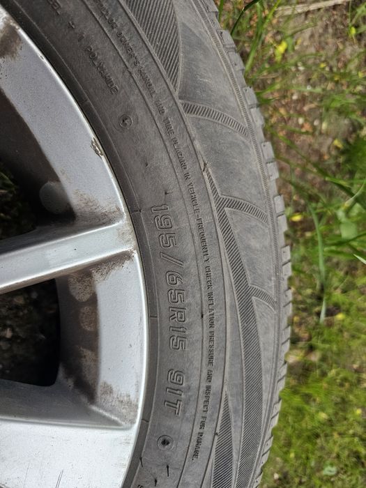 Jante R15 5x112 cu anvelope de iarna
