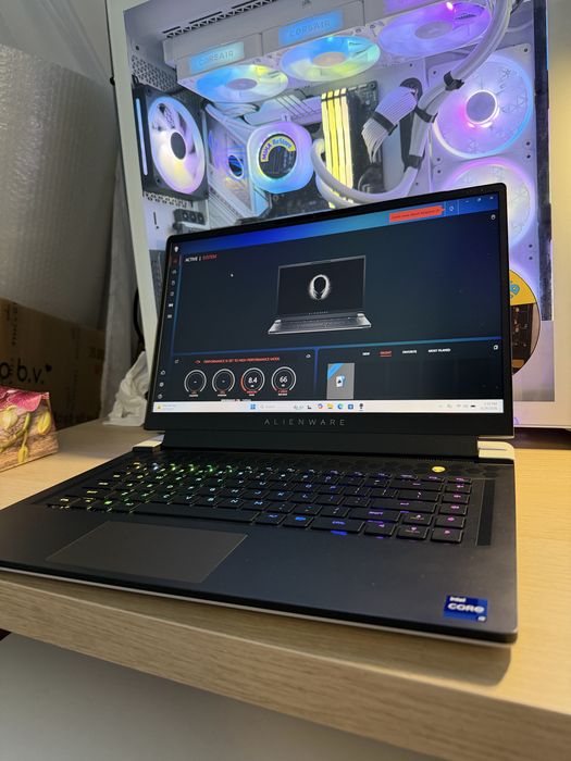 [9 zile power on, ca NOU] Laptop Gaming ALIENWARE X15 R1 i9-11900H RTX3070 32GB RAM 1TB SSD 15" FHD IPS 165Hz