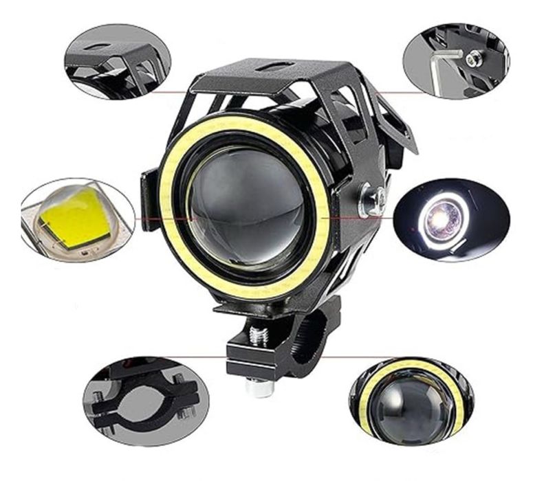 Халоген за мотоциклет 12V-24V 2бр/к-т