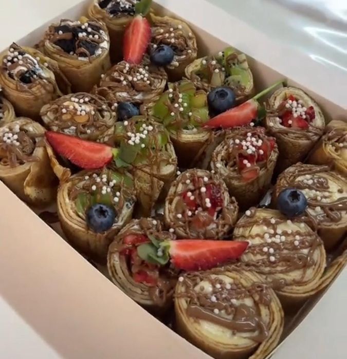 Блины роллы на заказ