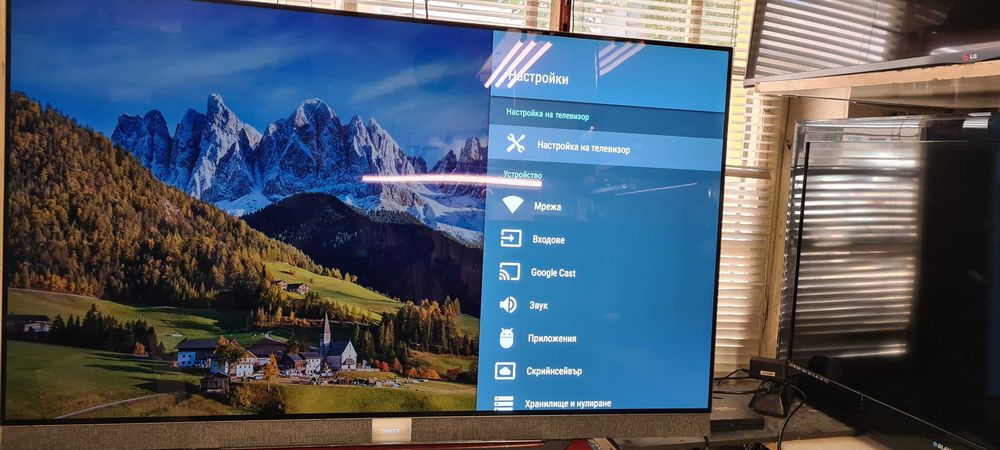 55 инча OLED телевизор Metz blue 55DS9A62A - 4k/ UHD /Android TV/Smart /wi-fi