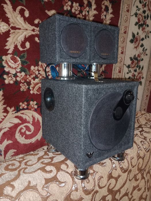 Колонки с усилителем. На заказ и в наличии.