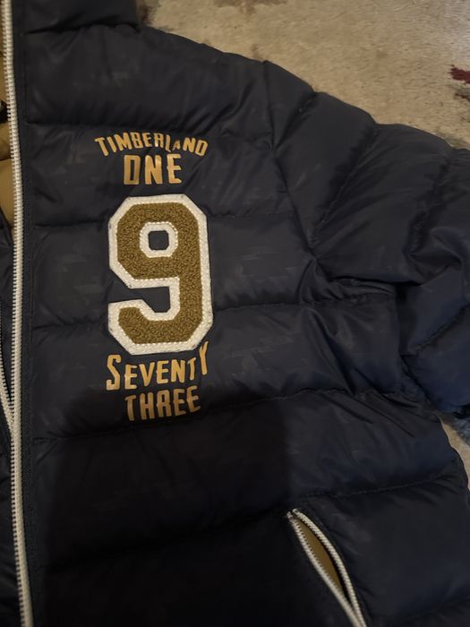 Timberland пухено яке за момче 6-7г и парка Beneton