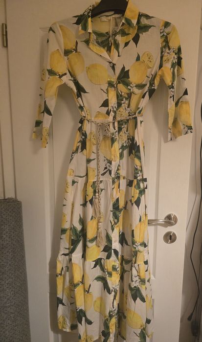 Рокля-риза лимони, нова