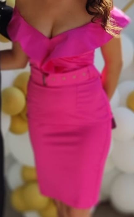 Rochie fucsia atmosphere