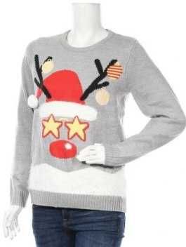 Дамски Коледен пуловер "S" 15-25-30 лв.