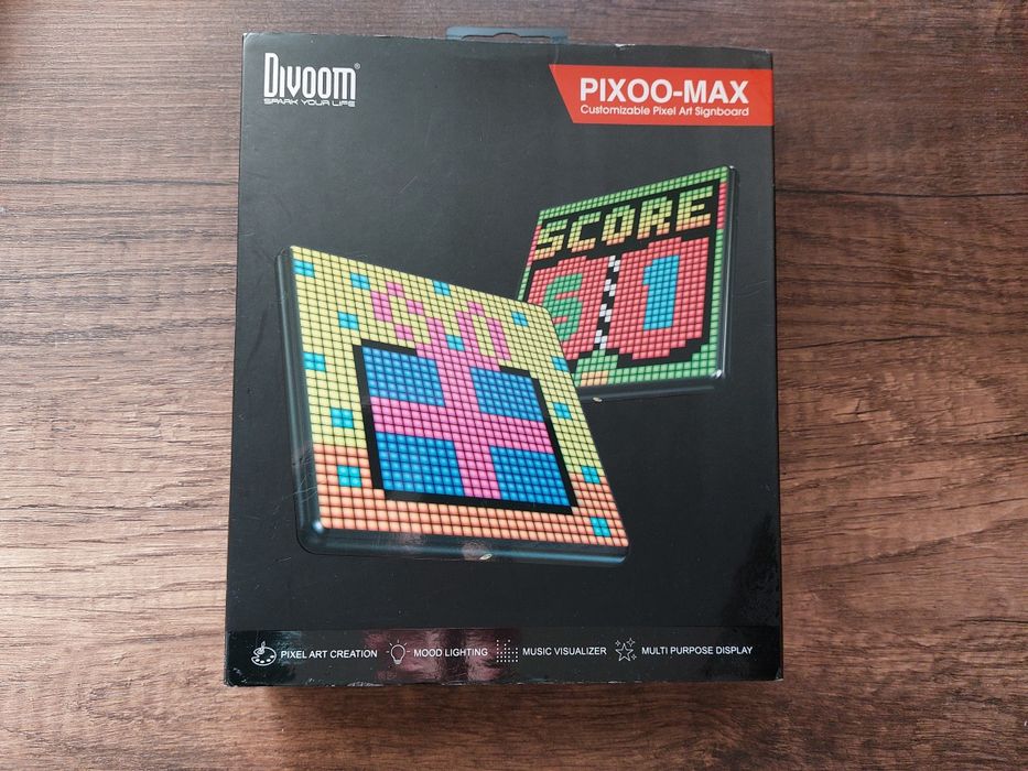 Divoom Pixoo-Max 32x32 Pixel Art дисплей / рекламен дисплей