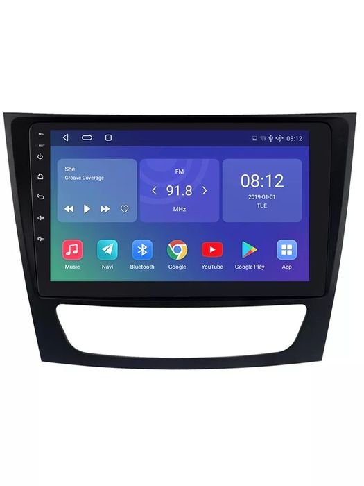Мултимедия навигация mercedes W211 E class w203 9 инча android андроид