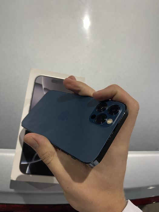 iphone 12 pro синего цвета